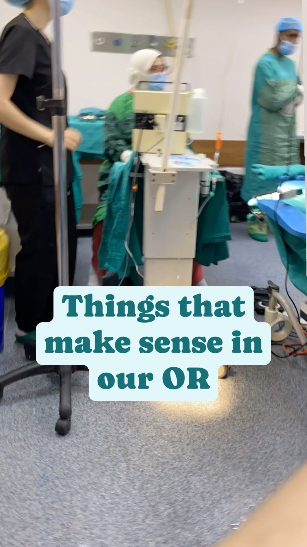 Things that just make sense in our OR of Nile International Hospital in Uganda! 